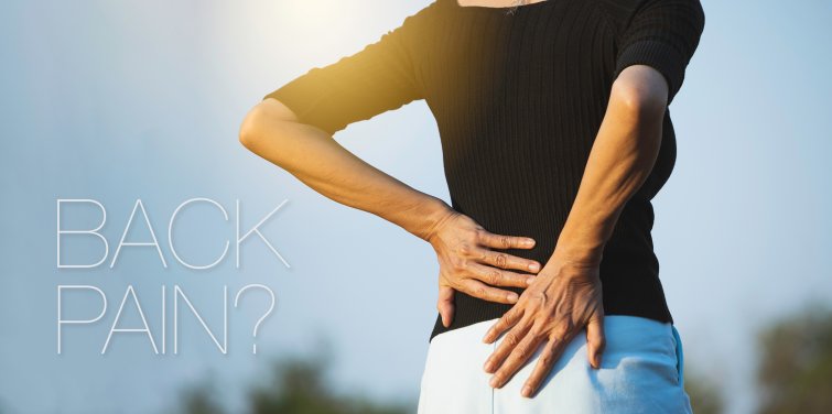 Reiki treatment for back pain